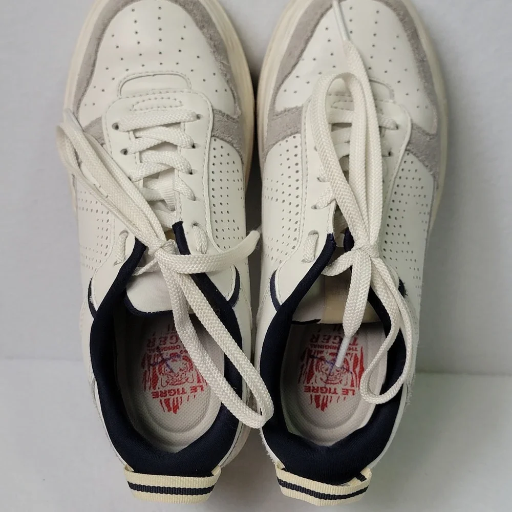 Le‎ TIGRE Midtown Platform Sneaker Size 6M TW-MIDTOWN LO 1977, Beige